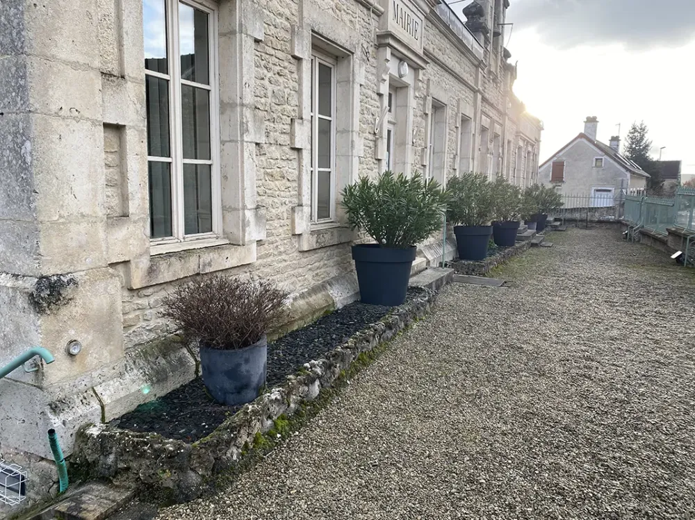 avant aménagement travaux extérieurs