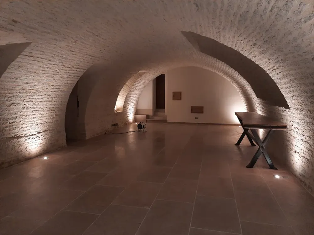 après aménagement d'une cave