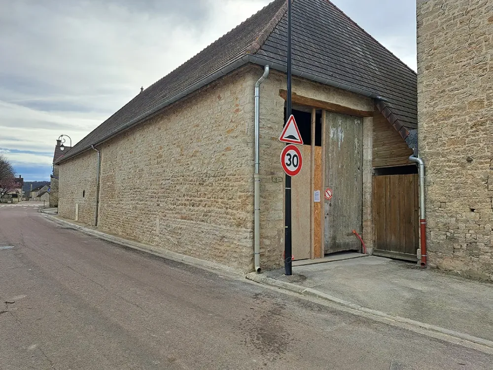 façade pierre après